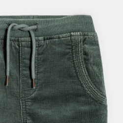 بنطال رياضي مخملي باللون...